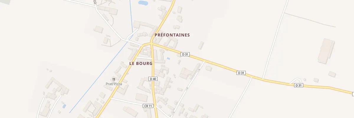 Plan du 4 Rue de Nargis à Préfontaines