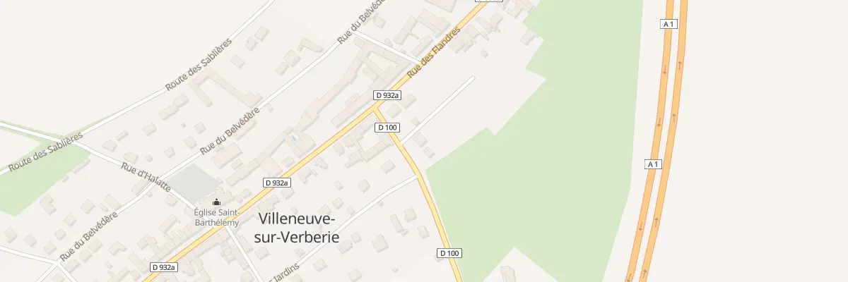 Plan du 1 Rue des Jonquilles à Villeneuve-sur-Verberie