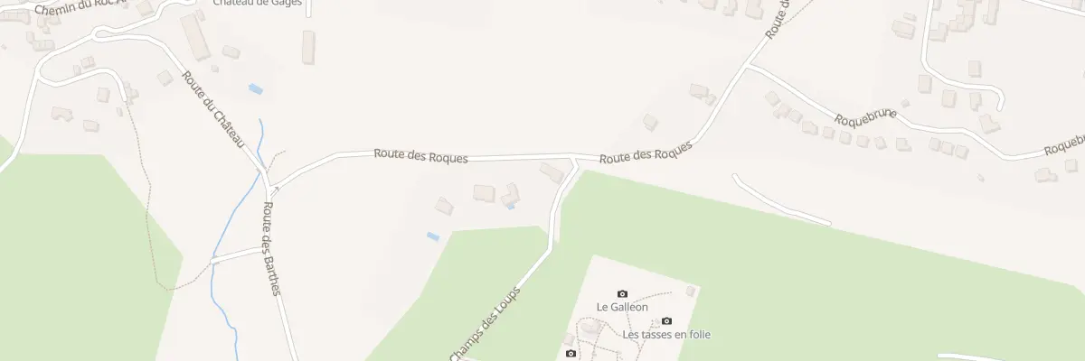 Plan du 375 Rte des Roques à Montrozier