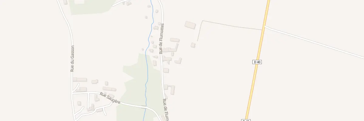 Plan du 6 Rue de Flumottes à Préfontaines