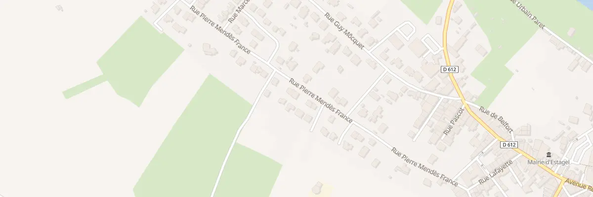 Plan du 45 Rue Mendes France à Estagel
