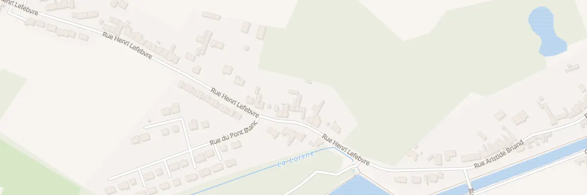 Plan du 525 Rue Henri Lefebvre à Beuvry