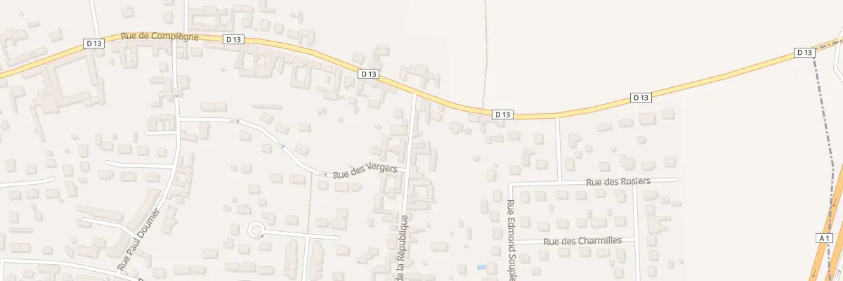 Plan du 51 Rue de la République à Chevrières