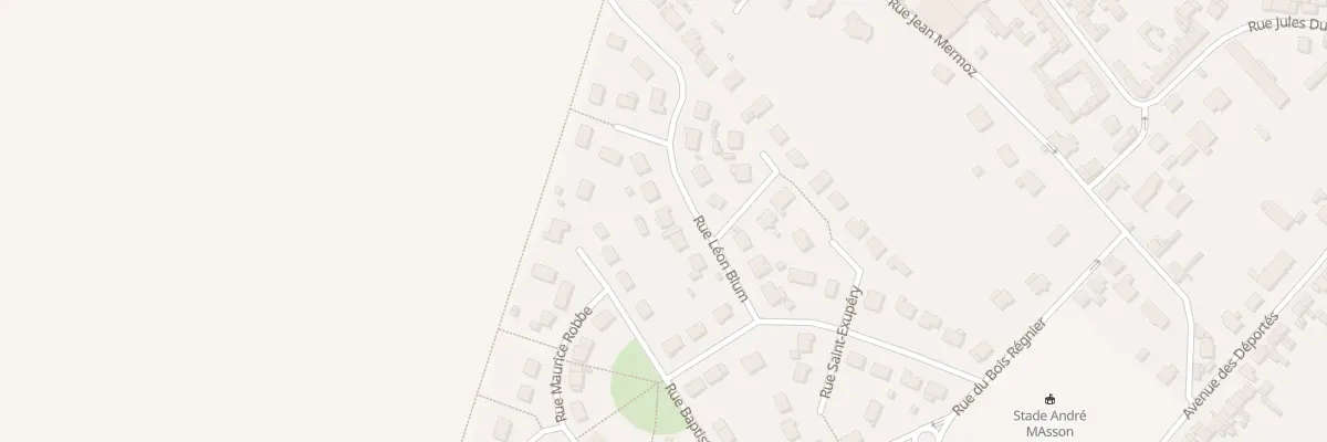 Plan du 15 Rue Leon Blum à Rosières-en-Santerre