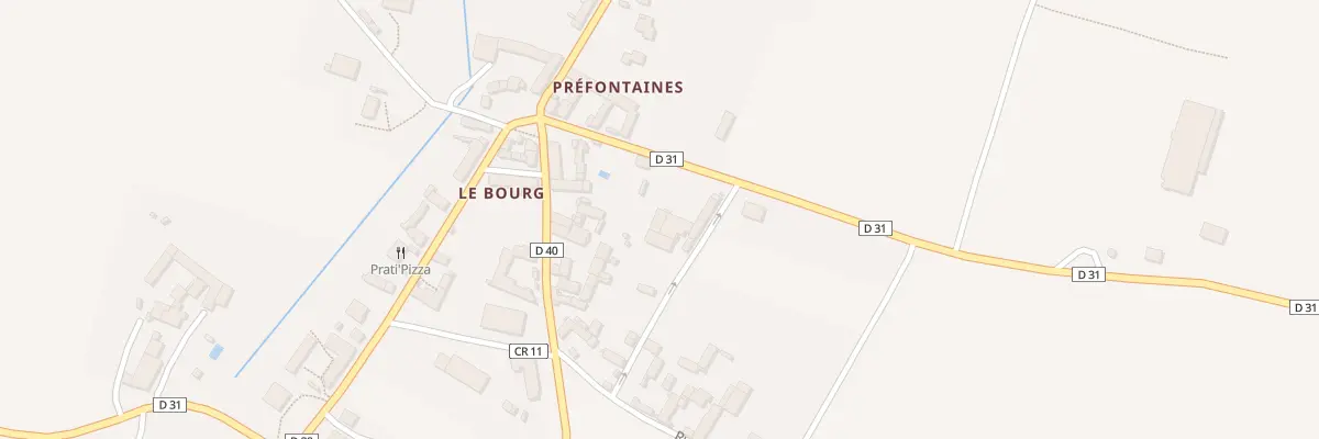 Plan du 6 Rue de Nargis à Préfontaines