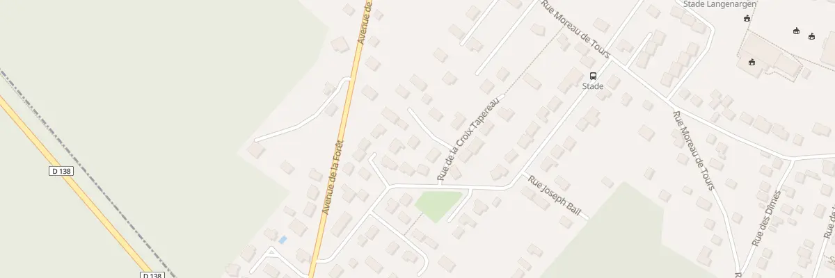 Plan du 3 Rue du Petit Rocher à Bois-le-Roi