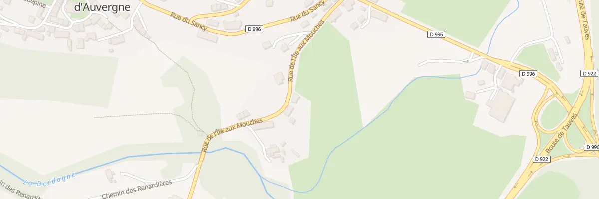 Plan du 5849 Le Pont à Saint-Sauves-d’Auvergne