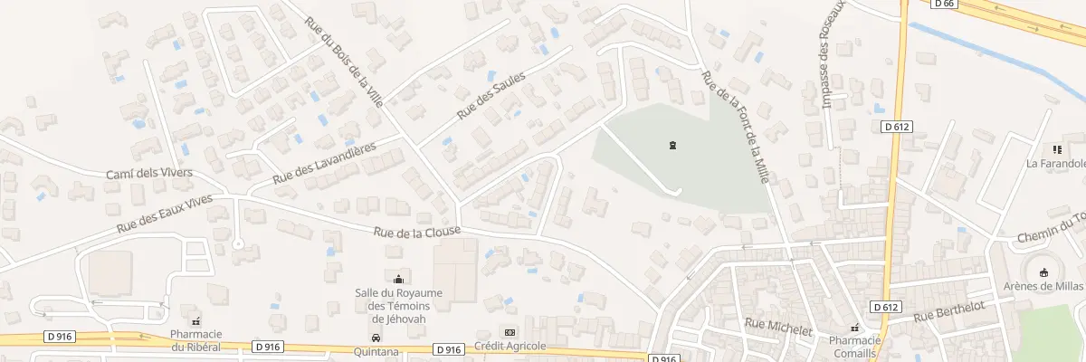 Plan du 6 Rue du 19 Mars 1962 à Millas
