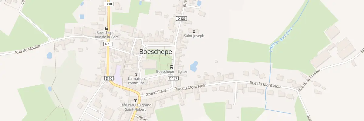 Plan du 68 Rue de Poperinghe à Boeschepe