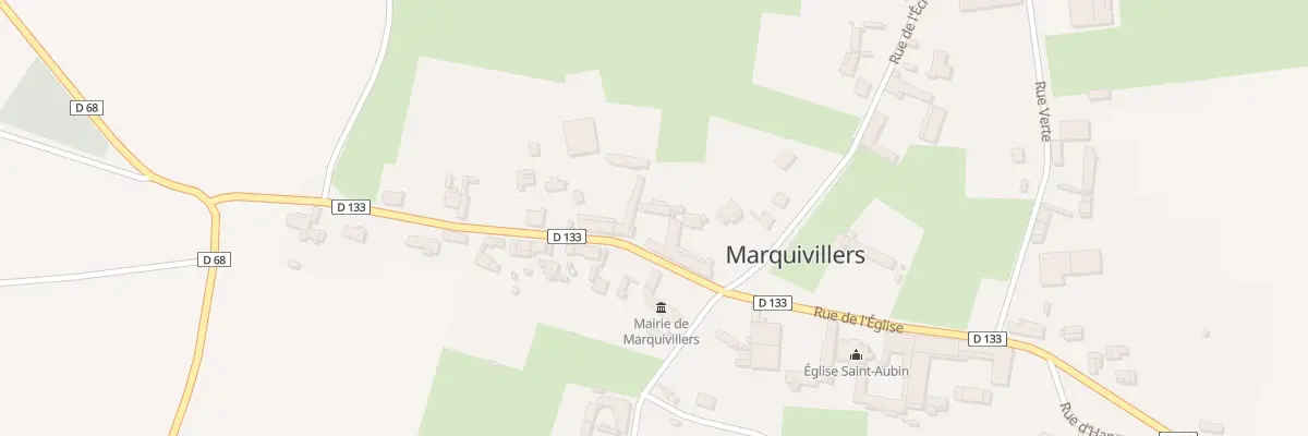 Plan du 4 Rue des Buissons à Marquivillers