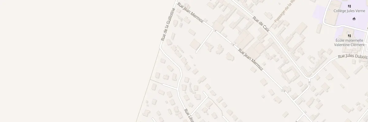 Plan du 30 Rue Leon Blum à Rosières-en-Santerre