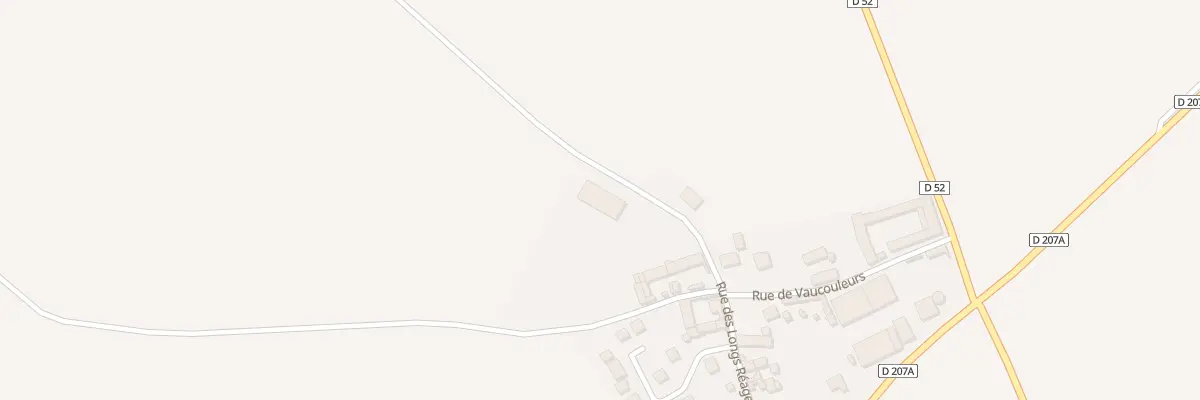 Plan du 11 Rue des Longs Réages à Château-Landon