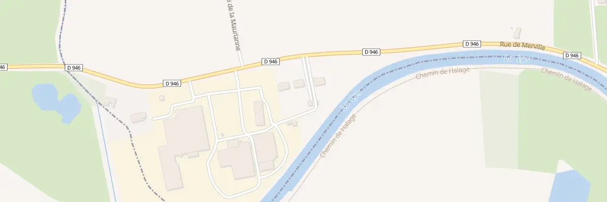 Plan du 279B Rue de Merville à Estaires