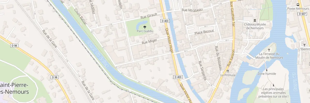Plan du 2C Rue Léon Daunay à Nemours