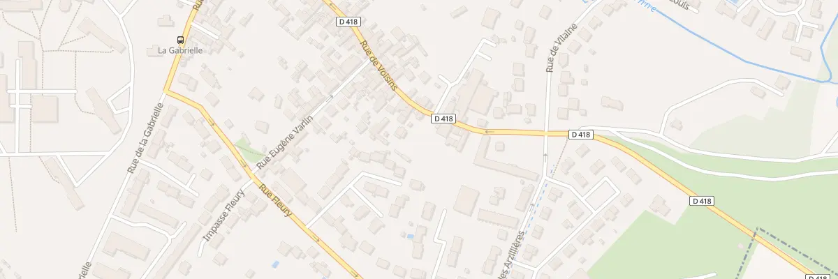 Plan du 100 Rue de Voisins à Claye-Souilly