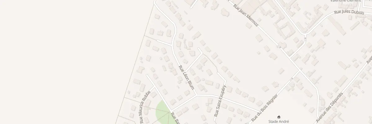 Plan du 18 Rue Leon Blum à Rosières-en-Santerre