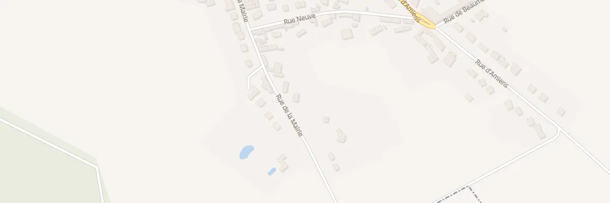 Plan du 29 Rue de la Mairie à Montmartin