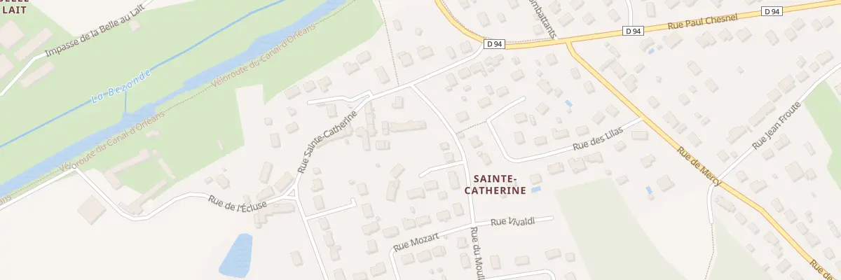 Plan du 68 Rue du Moulin à Pannes