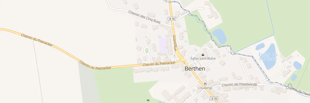 Plan du 38 Vc Verte Vallee à Berthen