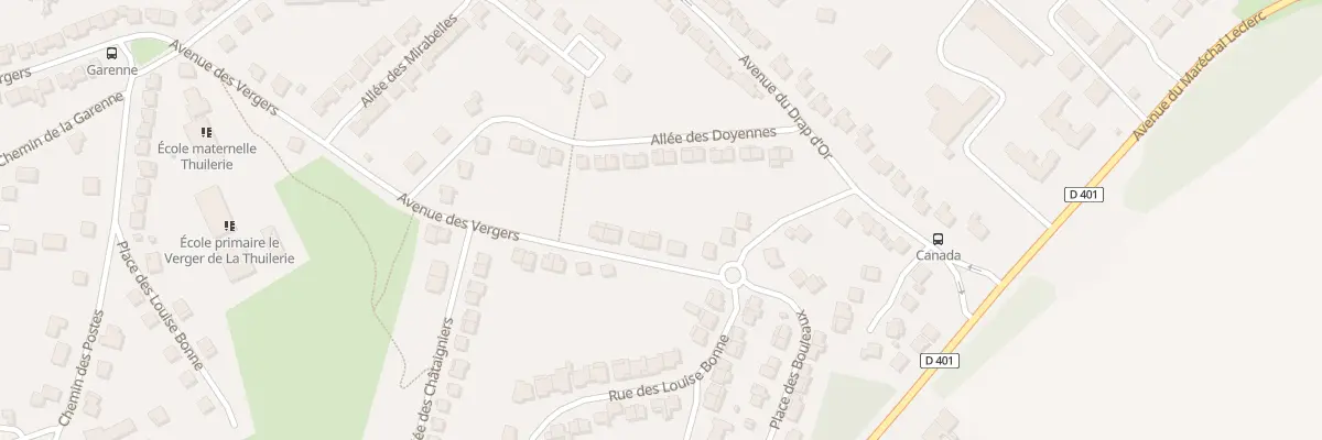 Plan du 16 Av des Vergers à Dammartin-en-Goële