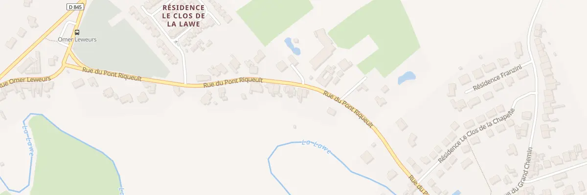 Plan du 362 Rue du Pont Riqueult à Lestrem