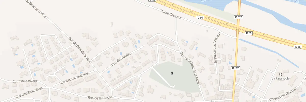 Plan du 19 Rue des Oliviers à Millas