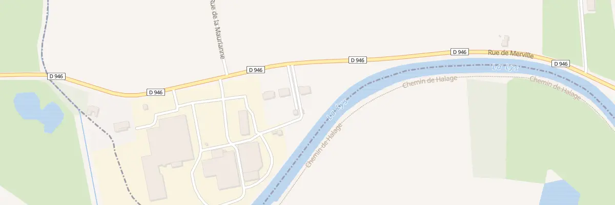 Plan du 279 Rue de Merville à Estaires