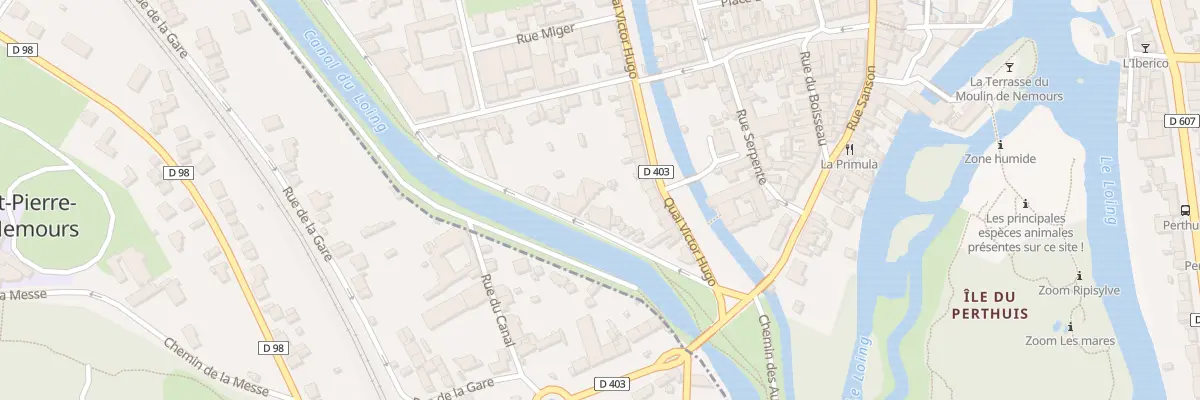 Plan du 16 Quai des Mariniers à Nemours
