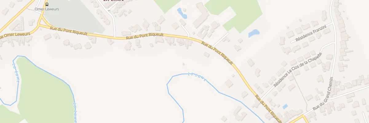 Plan du 372 Rue du Pont Riqueult à Lestrem