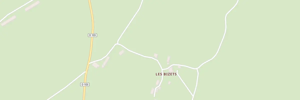 Plan du 5620 Les Bizets à Pionsat