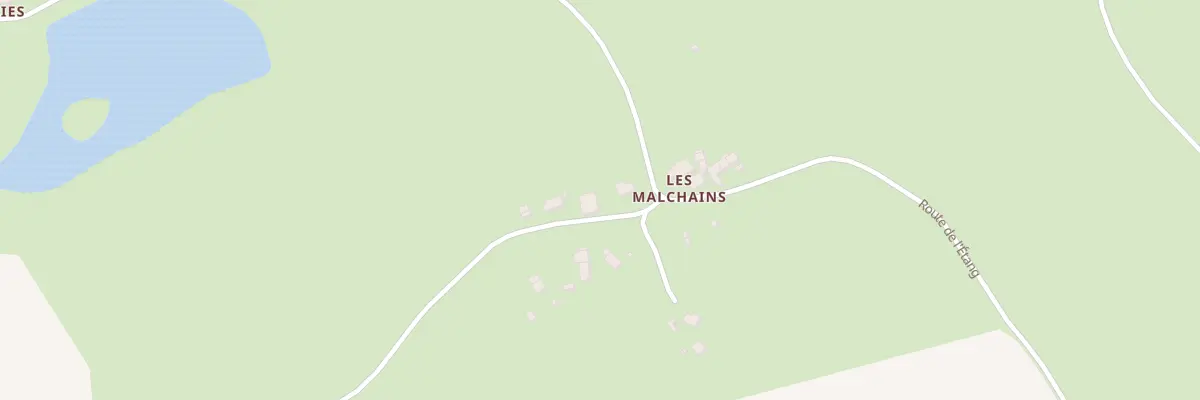 Plan du 12 Les Malchains à Sens-Beaujeu