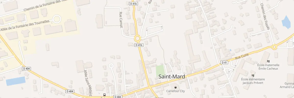 Plan du 8 Bd de la République à Saint-Mard