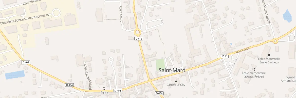 Plan du 6 Bd de la République à Saint-Mard