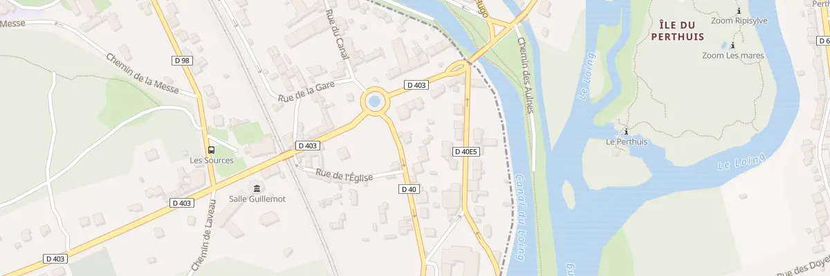 Plan du 3 Rue de Bagneaux à Saint-Pierre-lès-Nemours