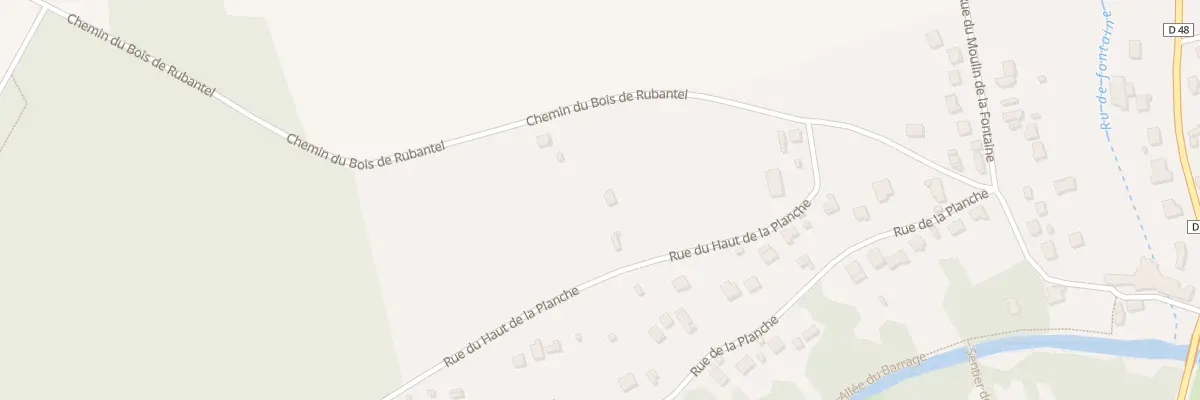 Plan du 24 Rue du Haut de la Planche à Soignolles-en-Brie