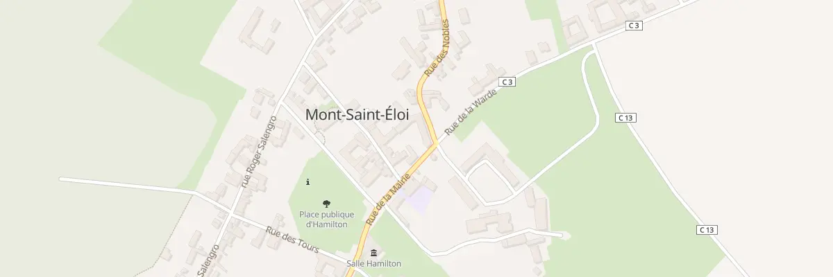 Plan du 2 Rue des Nobles à Mont-Saint-Éloi