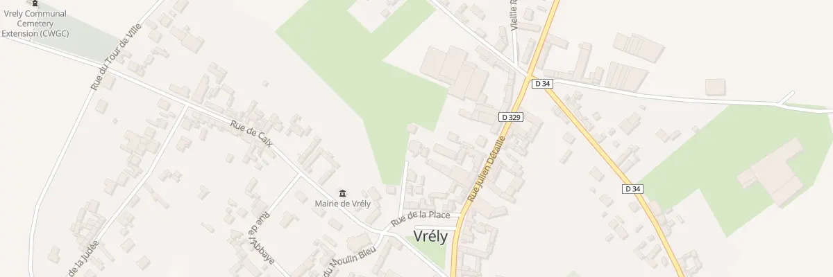 Plan du 5 Rue Jack Berneuil à Vrély