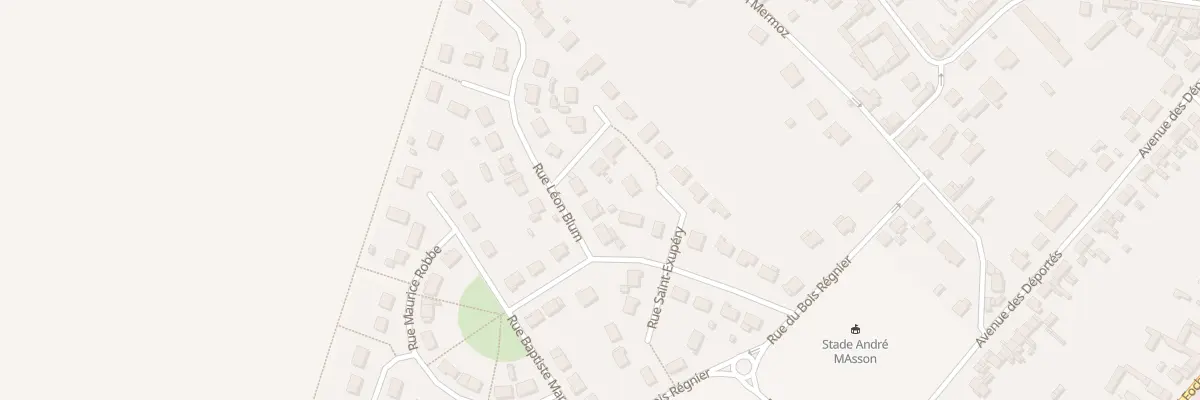 Plan du 14 Rue Leon Blum à Rosières-en-Santerre
