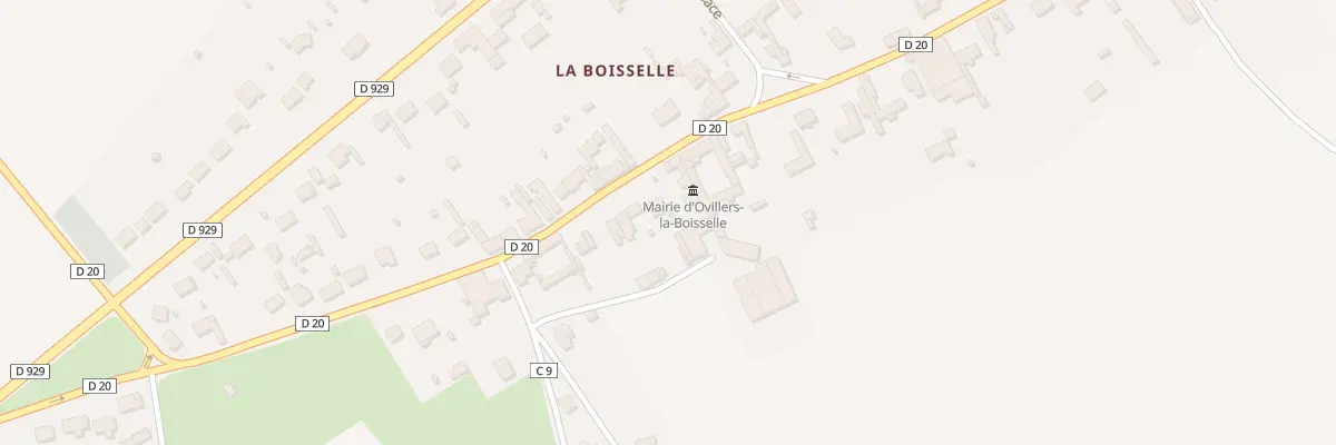 Plan du 14 Rue Georges Cuvillier à Ovillers-la-Boisselle