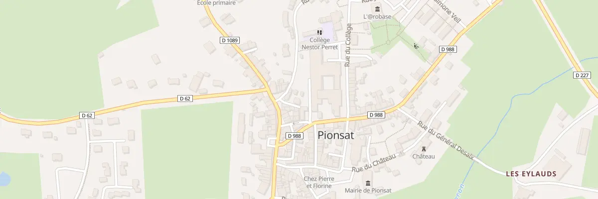 Plan du 5 Ven des Faux-sauniers à Pionsat
