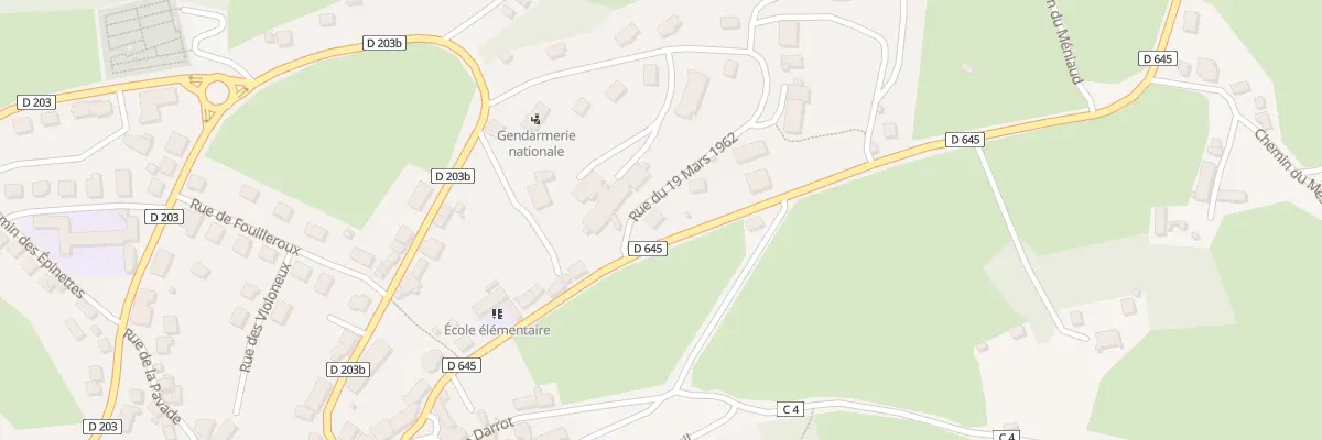Plan du 5716 Le Grand Megnaud Sud à La Tour-d’Auvergne