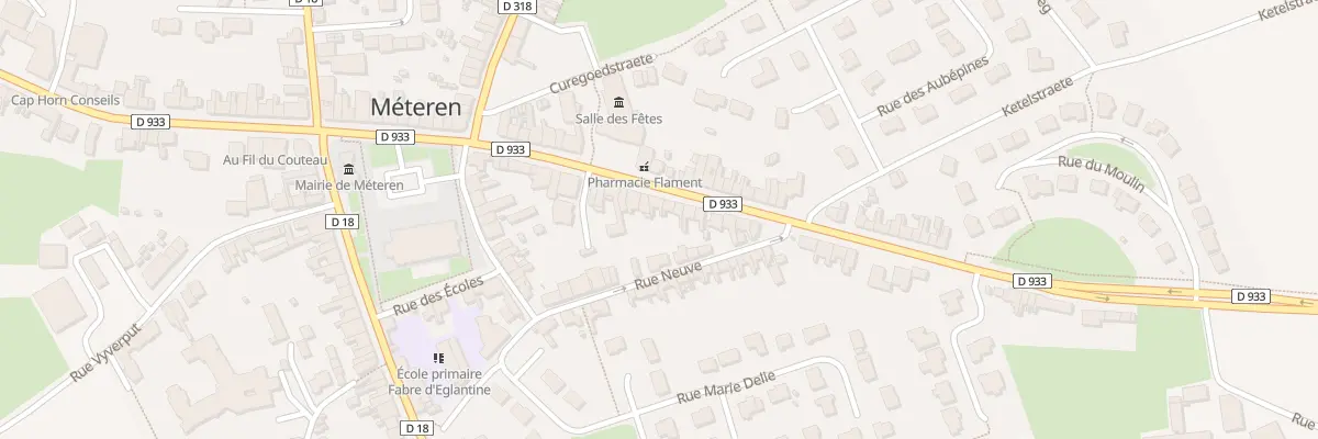 Plan du 32 Rue Nationale à Méteren