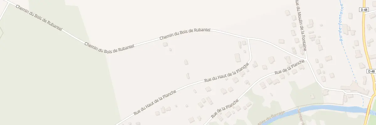 Plan du 22 Rue du Haut de la Planche à Soignolles-en-Brie