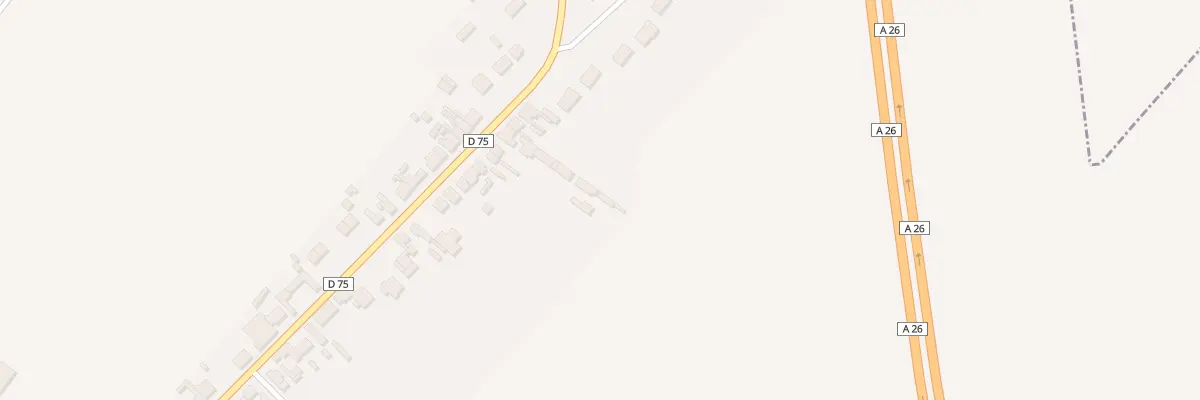 Plan du 92 Rue Alfred de Vigny à Sains-en-Gohelle