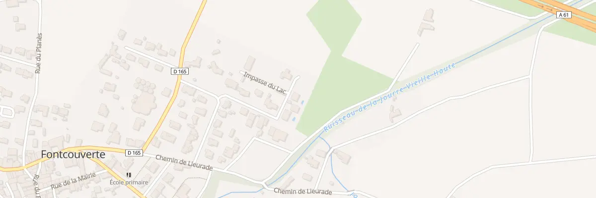 Plan du 10 Che Charles Cros à Fontcouverte