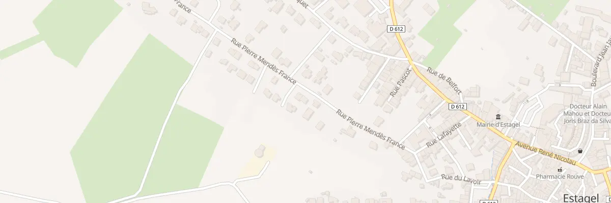 Plan du 19 Rue Mendes France à Estagel