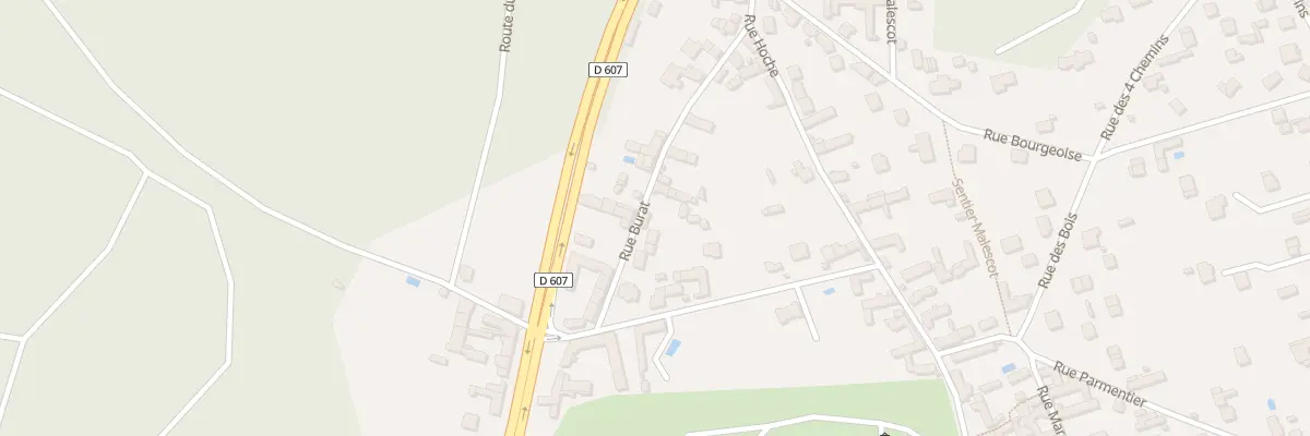 Plan du 2D Rue Burat à Bourron-Marlotte