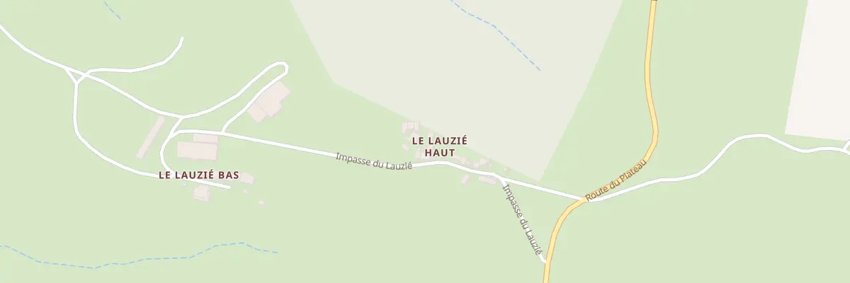 Plan du 5158 Le Lauzie Haut à Saint-Sever-du-Moustier