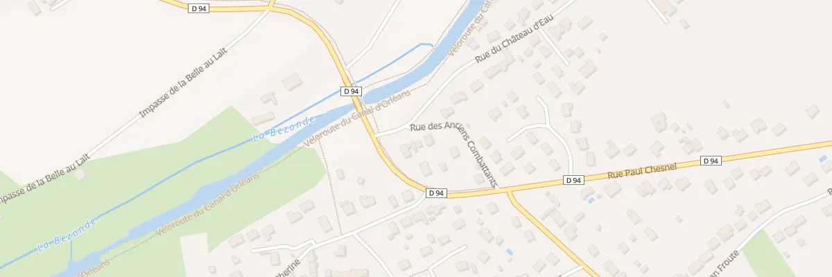 Plan du 48 Rue du Château d’Eau à Pannes