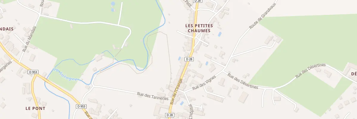 Plan du 27 Rue de l’Orange à Ainay-le-Château